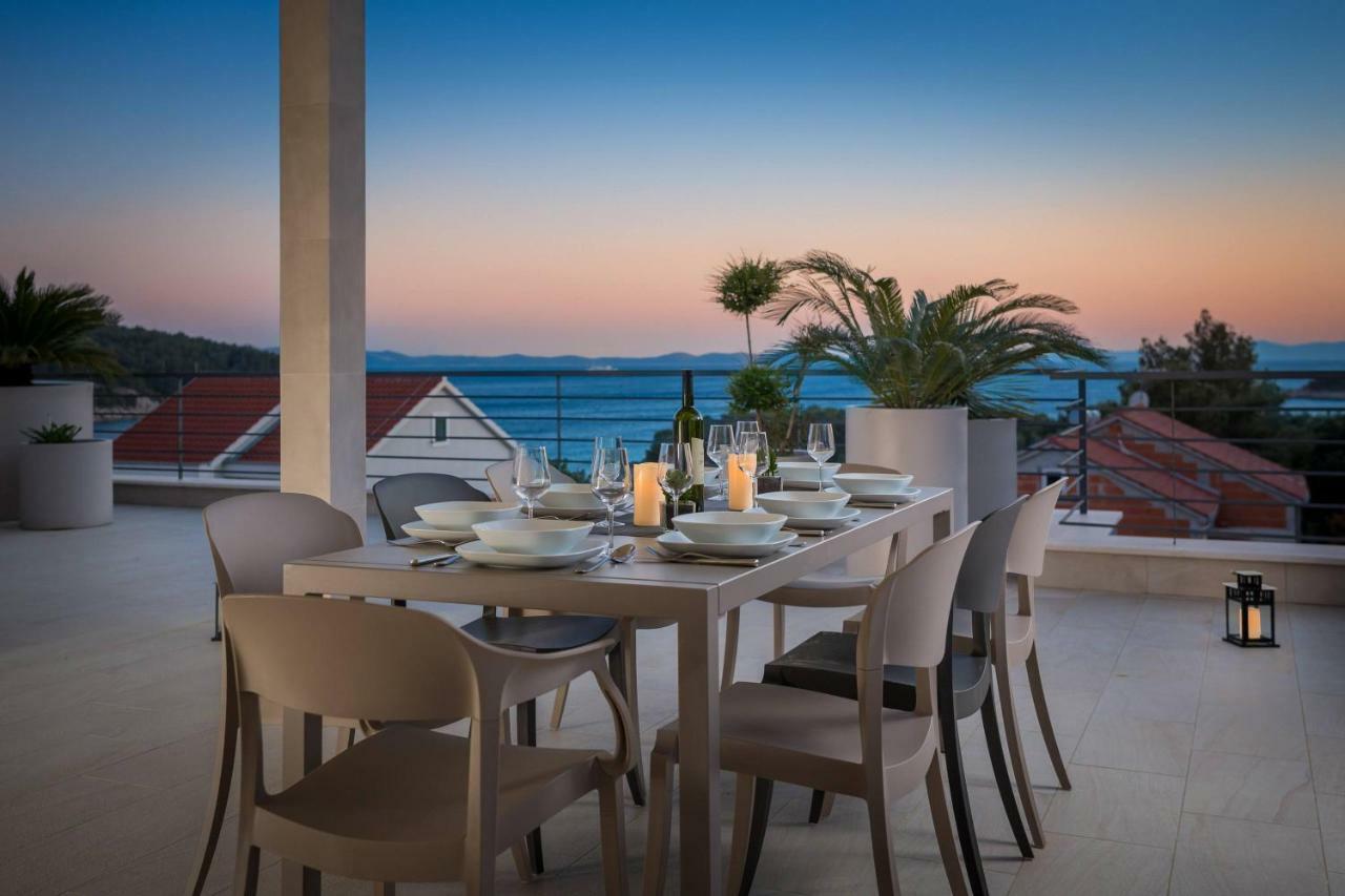 Luxury Villa Lucice View Milna  Exterior foto