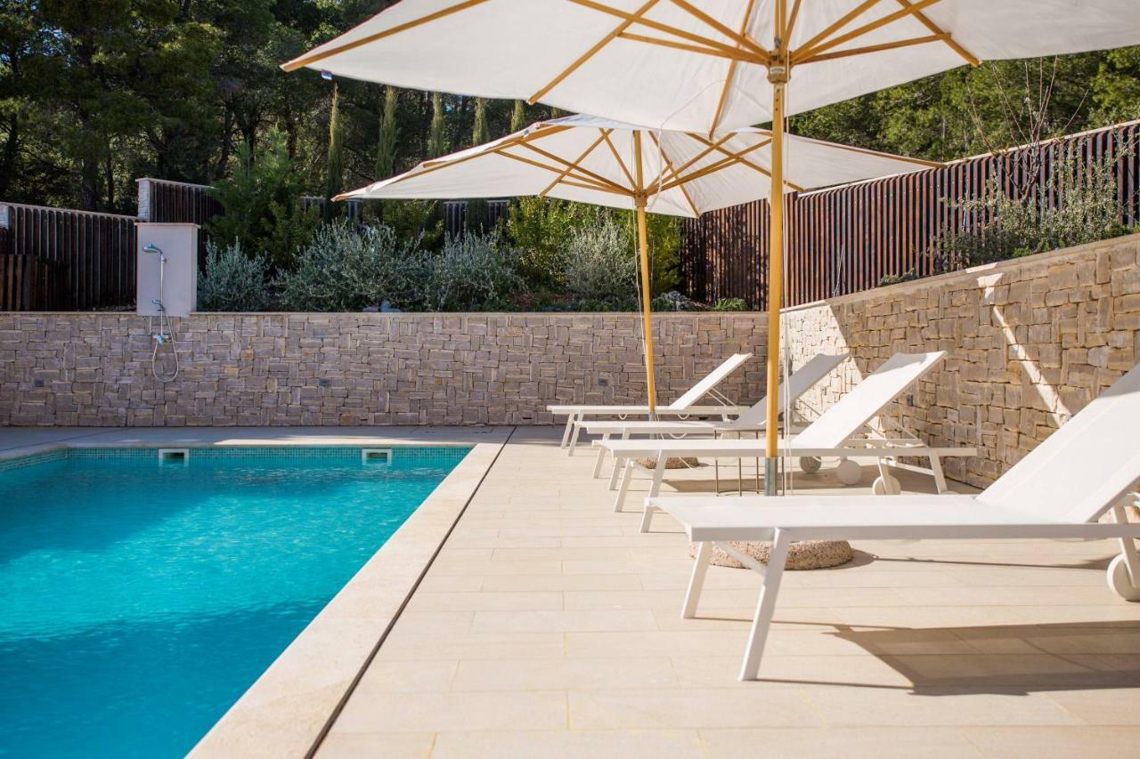 Luxury Villa Lucice View Milna  Exterior foto